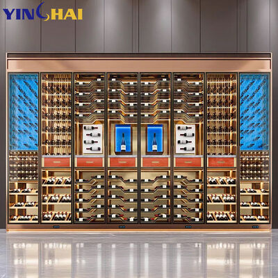 quality  Modern Large Wine Credenza Fridge Cabinet Furniture Bar Furniture For Home factory