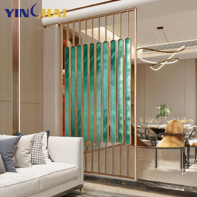 Easy Installation Luxury Laser Cut Partition Wall With Ultra High Gloss Eco Friendly