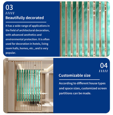 Easy Installation Luxury Laser Cut Partition Wall With Ultra High Gloss Eco Friendly