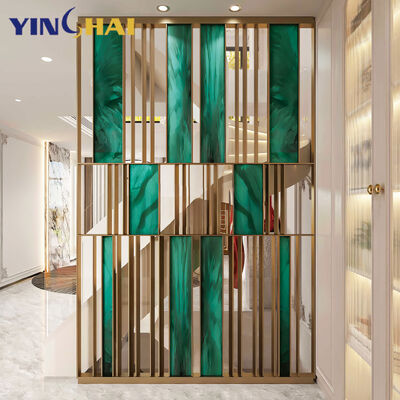 Easy Installation Luxury Laser Cut Partition Wall With Ultra High Gloss Eco Friendly