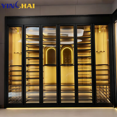 Factory Direct Supply Custom Living Room Wine Storage Display Liquor Cabinet For Home