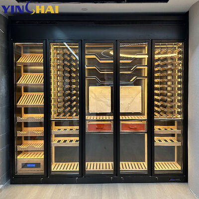 Modern Large Wine Credenza Fridge Cabinet Furniture Bar Furniture For Home