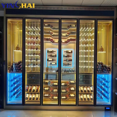 Custom Best Home Wall Wine Storage Units Cabinet Credenza Systems