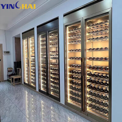 Factory Custom Home Dual Wine Chiller Temperature Controlled Wine Storage