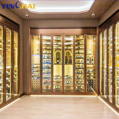 Factory Custom Home Dual Wine Chiller Temperature Controlled Wine Storage