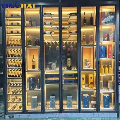 Good Quality Professional Stainless Steel 304 Wine Fridge Display Wine Fridge