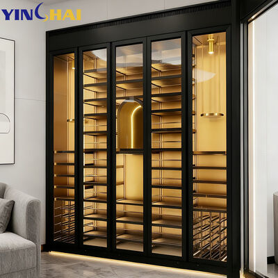 Customize Refrigerated End High Hanging Wine Enthusiast Storage