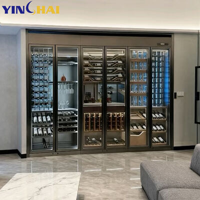 Customize Refrigerated End High Hanging Wine Enthusiast Storage