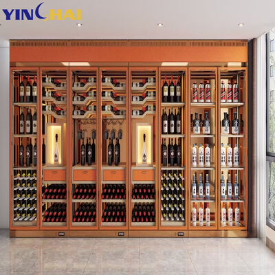 Counter Home Double Large Liquor Fridge Preserve Wine Storage Display