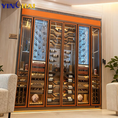 Counter Home Double Large Liquor Fridge Preserve Wine Storage Display