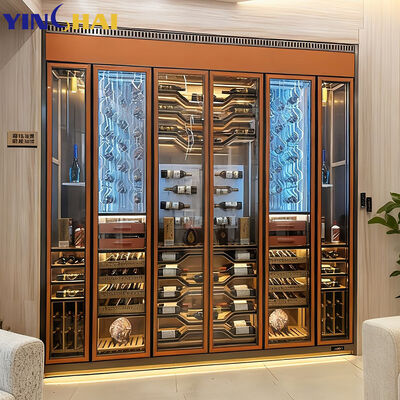Counter Home Double Large Liquor Fridge Preserve Wine Storage Display