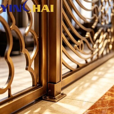 Custom Stainless Steel Cloud Pattern Screen Partition Laser Cut Hollow Divider