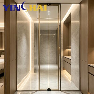 Customizable Stainless Steel Screen Partition Narrow Corridor Slim Decor Screen